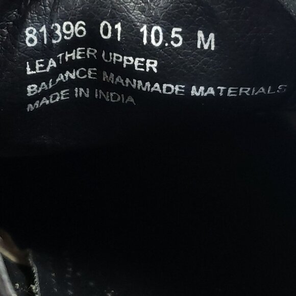 Nunn Bush Mens Size 10.5 Black Leather Square Toe Casual Dress Shoes - Picture 9 of 9